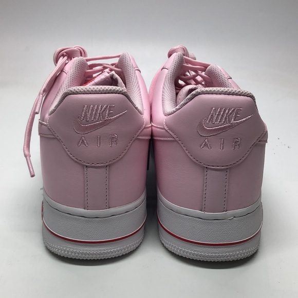 Mens Air Force 1 “07 Pink/White CU6312-600 USED Worn Once Sz 14 - Picture 4 of 10